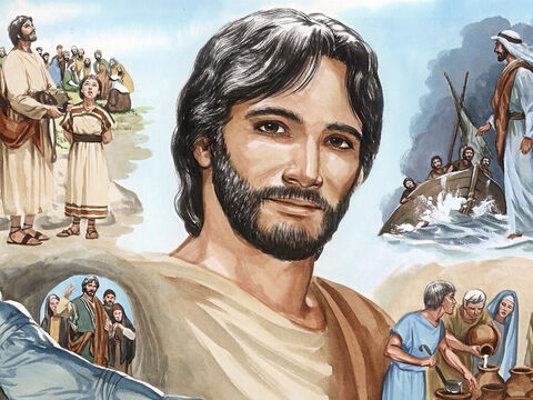 Jésus a accompli encore, en présence de ses disciples, beaucoup d'autres signes qui ne sont pas décrits dans ce livre. Mais ceux-ci ont été décrits afin que vous croyiez que Jésus est le Messie, le Fils de Dieu, et qu'en croyant vous ayez la vie en son nom. – Numéro de diapositive 13
