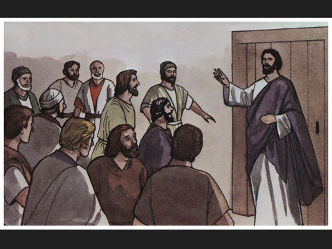 C'est ce Jésus que Dieu a ressuscité, nous en sommes tous témoins. – Numéro de diapositive 7