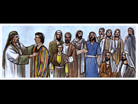 Les patriarches, jaloux de Joseph, – Numéro de diapositive 15