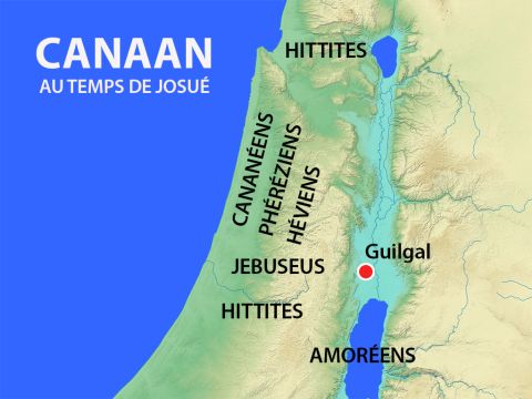 Les rois des Hittites, des Amoréens, des Cananéens, des Phéréziens et des Jébusiens s’unirent d’un commun accord pour combattre ensemble contre les Israélites. – Numéro de diapositive 2