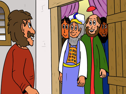 (Afficher cette image pendant 2–3 secondes.)<br/>“Bonne idée, Judas. – Numéro de diapositive 10