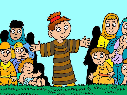 Il a divisé sa famille en deux groupes. “ Si mon frère attaque le premier groupe, le deuxième groupe aura une chance de s’échapper “. pensa-t – il. – Numéro de diapositive 7