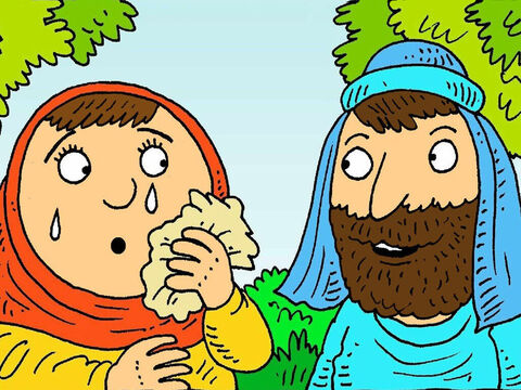 Cette voix ressemblait tout à fait à celle de Jésus qui l’appelait! Elle sécha ses larmes et leva les yeux. C’était vraiment Jésus! Il était vivant! – Numéro de diapositive 6