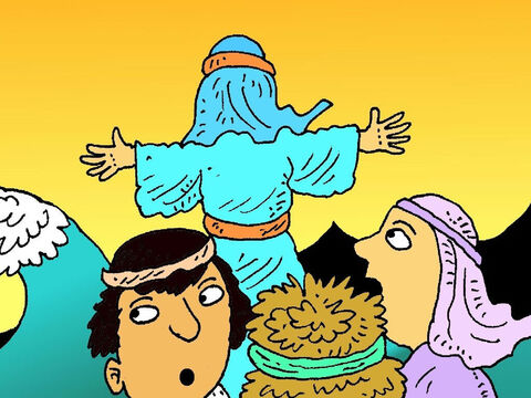 Jésus se leva dans la barque. “Silence, ô vent et mer!”, dit-il. Et aussitôt le vent et les vagues se calmèrent! – Numéro de diapositive 6