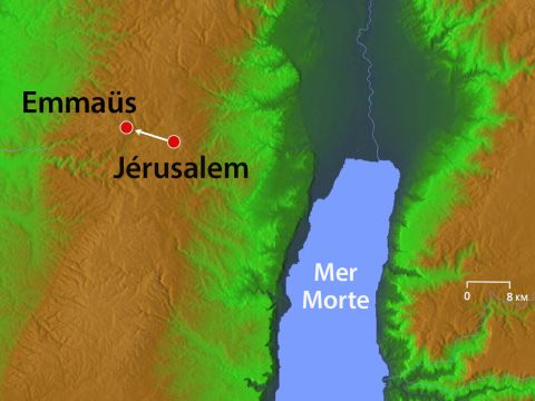 Cela représentait une marche d’environ 10 km depuis Jérusalem. – Numéro de diapositive 2