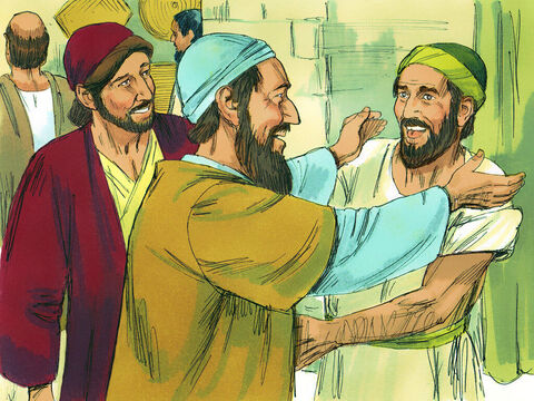 Un peu plus tard, Silas et Timothée arrivèrent de Bérée en Macédoine. Pressé par l’Esprit-Saint, Paul attestait aux Juifs que Jésus est le Messie. – Numéro de diapositive 4
