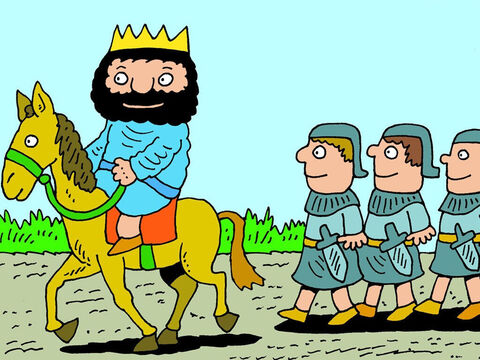 Le roi d'Israël savait que Dieu laissait Élisée entendre les plans ennemis et il évitait ainsi toutes les embuscades planifiées. Mais, le roi de Syrie planifia encore une autre attaque surprise... – Numéro de diapositive 6
