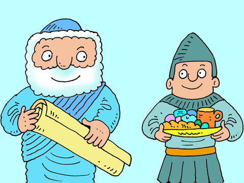 Élisée a fait ce que Jésus a dit aux chrétiens de faire : faites du bien à vos ennemis, soyez gentil avec ceux qui vous maltraitent et montrez de l'amour à ceux qui vous haïssent. – Numéro de diapositive 18