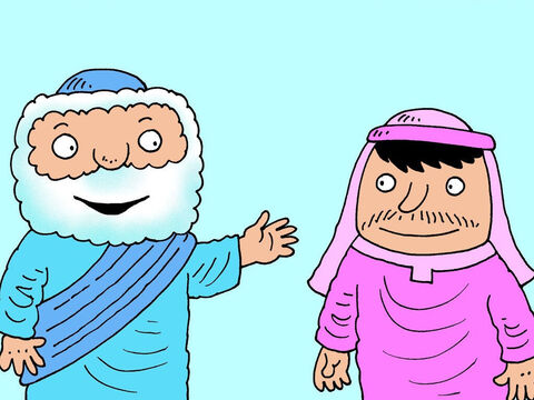 La nouvelle de ce qui était arrivée parvint aux oreilles d’Élisée, et il envoya un message au roi d’Israël. “Dis à Naaman de venir me voir, écrivait Élisée. Tu dois avoir tourné le dos au seul vrai Dieu, mais moi non.” – Numéro de diapositive 11