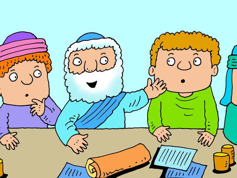 “Et, poursuivit Élisée, le roi veut me faire couper la tête. Il projette de me tuer. Donc, quand cet homme arrivera, saisissez-le et ne le laissez pas s’échapper jusqu’à ce que le roi arrive ici.” – Numéro de diapositive 15
