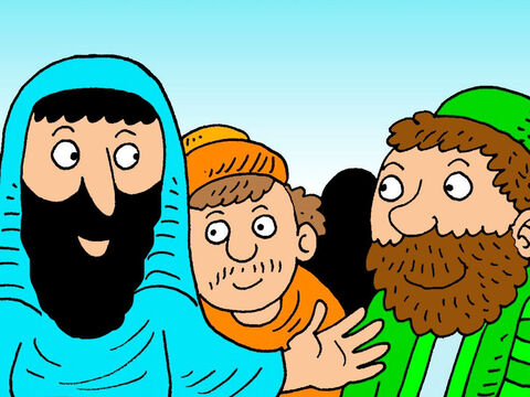Un jour, Jésus enseignait ses disciples sur la prière. Il leur raconta cette histoire pour les encourager à ne pas craindre de demander à Dieu de pourvoir à leurs besoins. – Numéro de diapositive 1