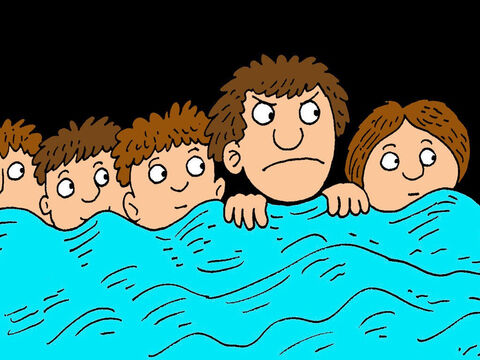 “Vous vous attendez alors à ce que l’homme qui se trouve dans la maison vous réponde: ‘Je t’en prie, ne me demande pas de me lever. La porte est fermée pour la nuit, et nous sommes tous couchés. Je ne peux vraiment pas t’aider.’ – Numéro de diapositive 4