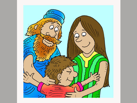 Règle numéro 5.<br/>Tu dois honorer tes parents et leur obéir. Dieu te promet une longue vie si tu fais cela. – Numéro de diapositive 11