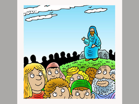 Plus tard, Jésus résuma les dix commandements par ces mots: “Tu aimeras le Seigneur, ton Dieu, de tout ton cœur, de toute ton âme et de toute ta pensée. C’est le premier et le plus grand commandement. Et voici le second, qui est semblable au premier: Tu aimeras ton prochain comme tu t’aimes toi-même.” Matthieu 22.36–40 – Numéro de diapositive 17