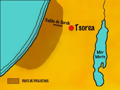 Quelque temps plus tard, Samson tomba amoureux d’une femme appelée Delila. – Numéro de diapositive 1