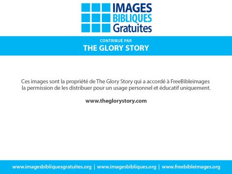 D’autres récits bibliques sont disponibles sur: http://theglorystory.com – Numéro de diapositive 59