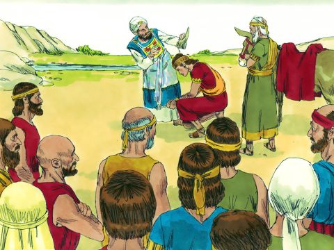 Après la mort du roi Amatsia, le peuple de Juda proclama roi son fils Ozias. Il n’avait que 16 ans lorsqu’il devint roi et commença à régner. – Numéro de diapositive 1