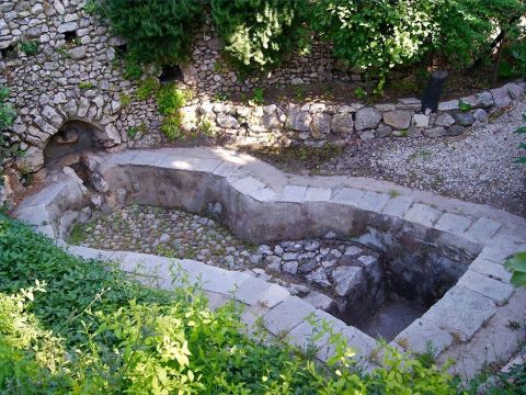 Un ancien pressoir à vin à Jérusalem. – Numéro de diapositive 19