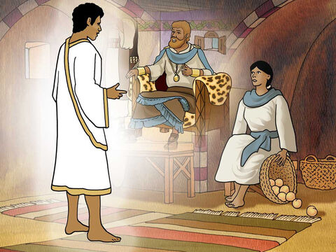 “’Il sera grand et sera appelé Fils du Très-Haut, et le Seigneur Dieu lui donnera le trône de David, son ancêtre. Il régnera sur la famille de Jacob éternellement, son règne n'aura pas de fin.’ Marie dit à l'ange: ‘Comment cela se fera-t-il, puisque je n'ai pas de relations avec un homme?’” Luc 1:32-34 (LSG21) – Numéro de diapositive 6