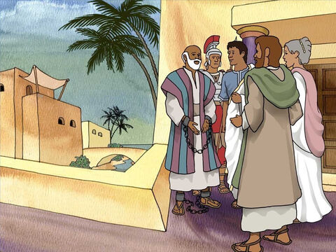 Les habitants de Malte furent impressionnés par la puissance de guérison du Dieu de Paul. Paul fut invité à rencontrer le chef de l’île, Publius. Publius invita Paul et Luc à rester chez lui pendant trois jours. – Numéro de diapositive 10